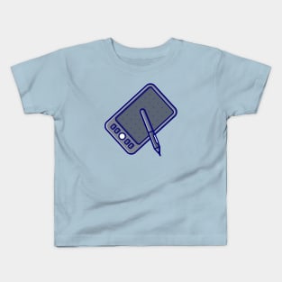 Drawing Pen Tablet Kids T-Shirt